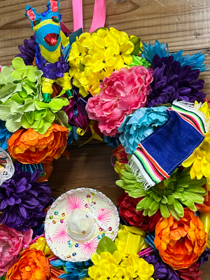 Fiesta de Colores Wreath