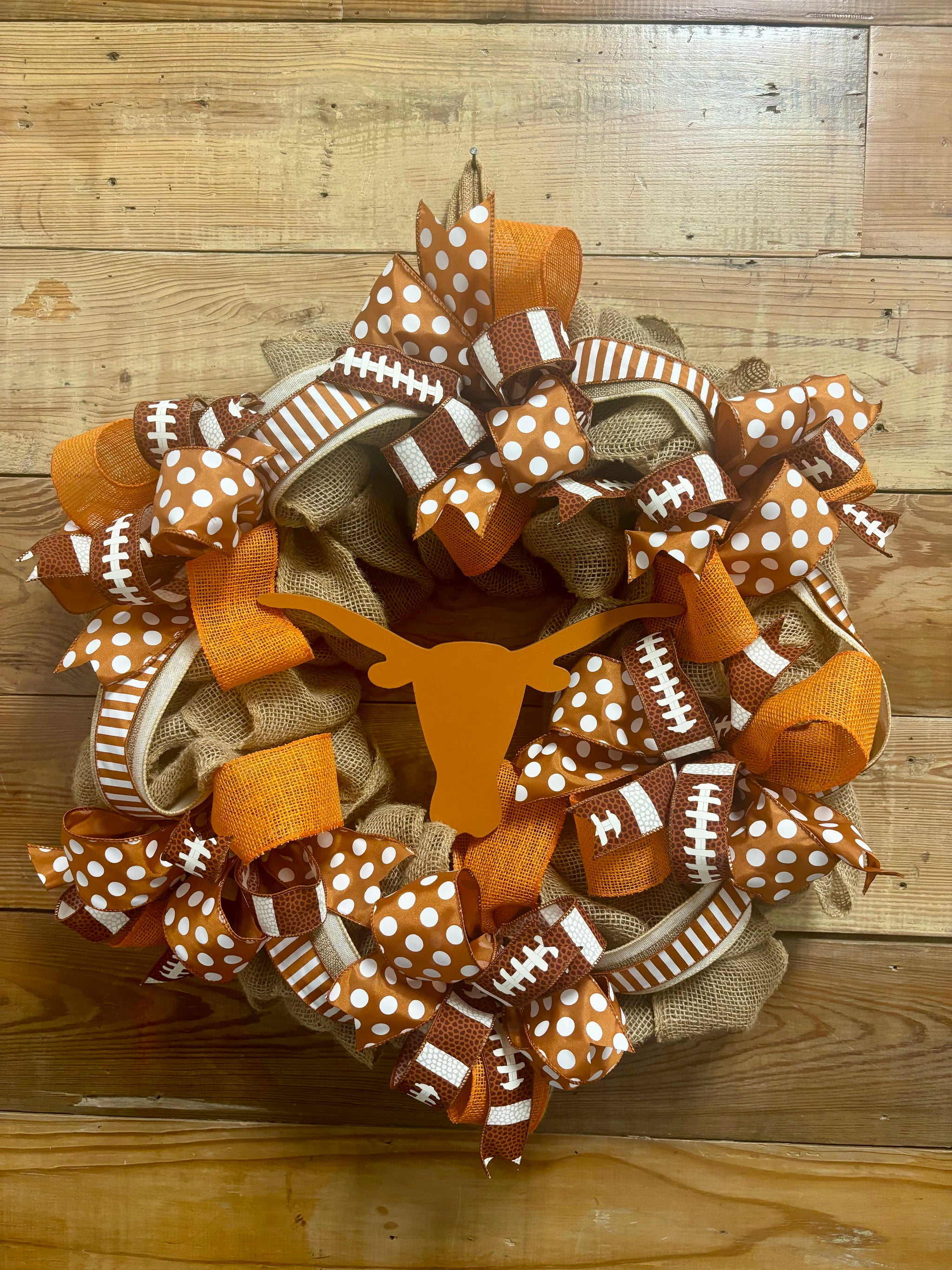 University of Texas Longhorn Wreath