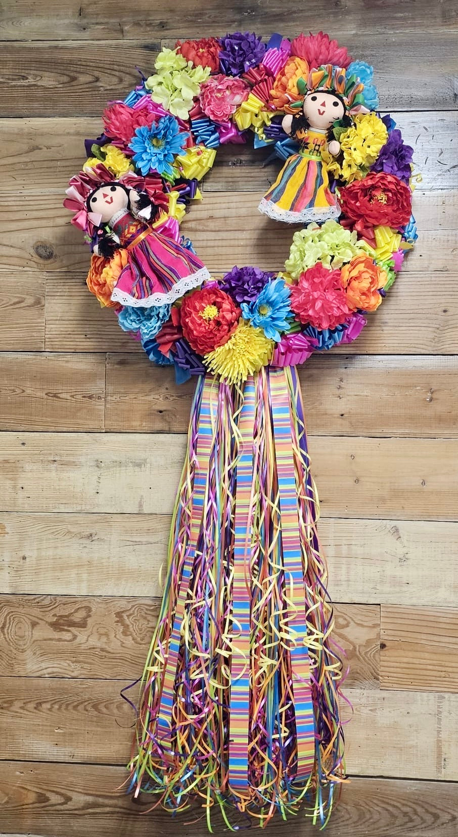 La Mona Bonita Fiesta Wreath