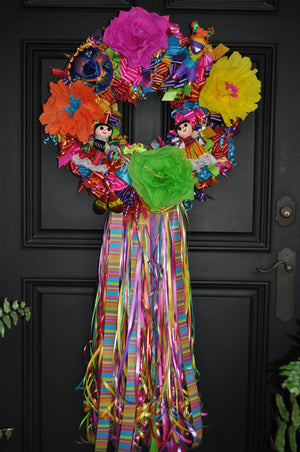 San Antonio Fiesta Wreath