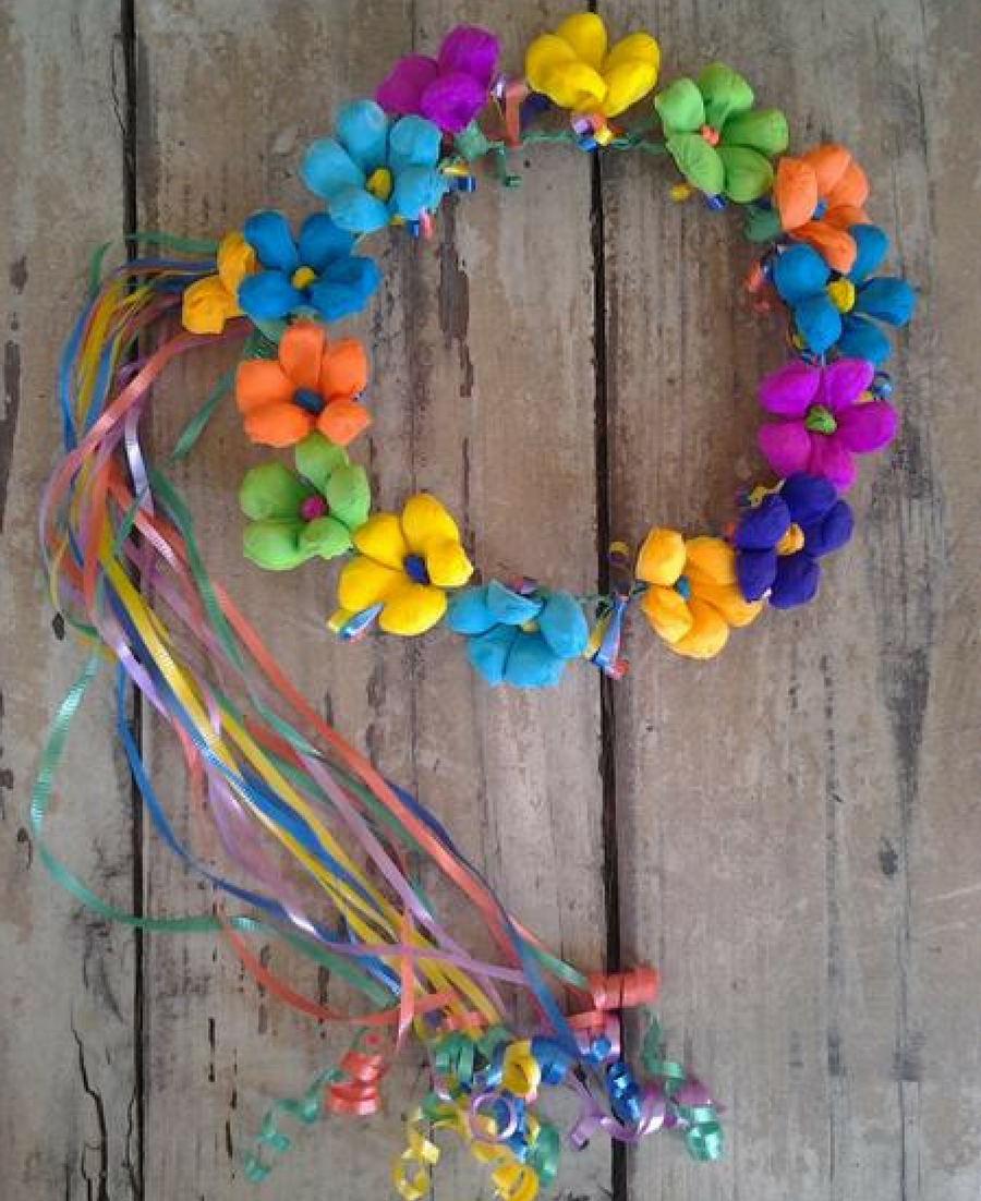 Fiesta Paper Flower Crown - Bonnie Harms Designs