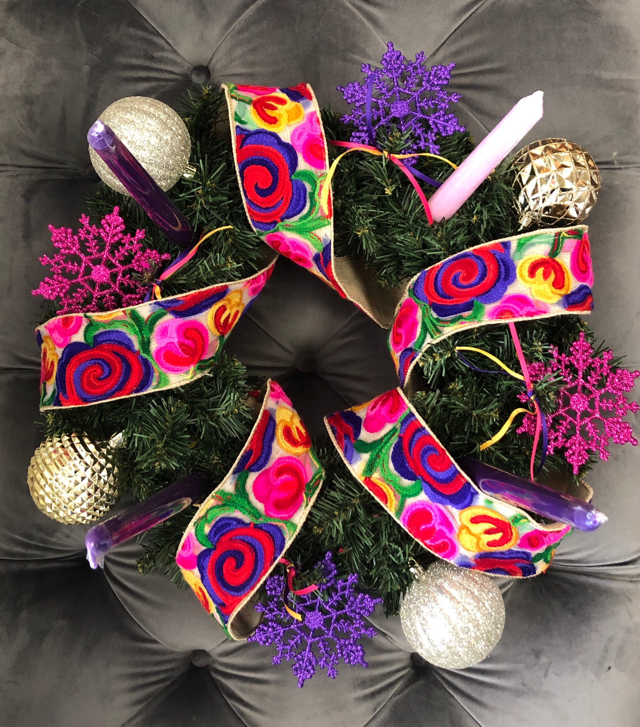 Advent Wreath - Bonnie Harms Designs