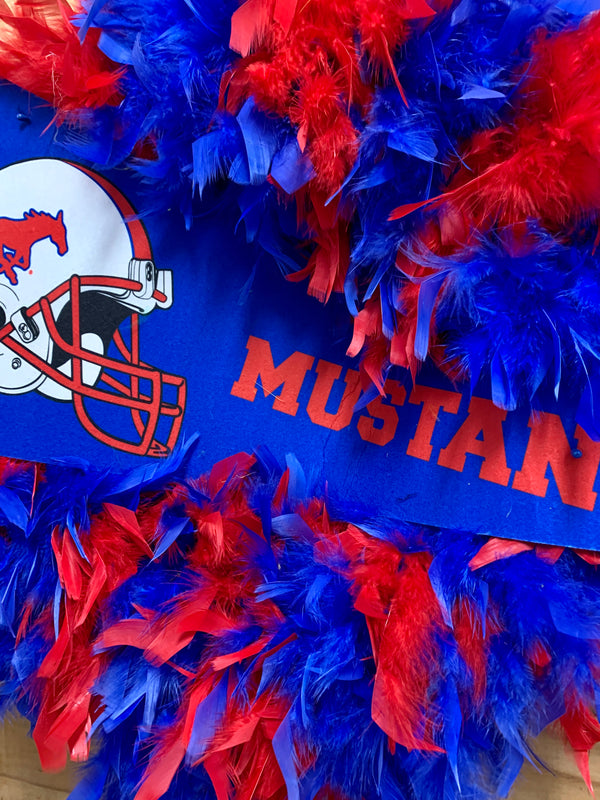 Bills Blue/Red Pom Poms