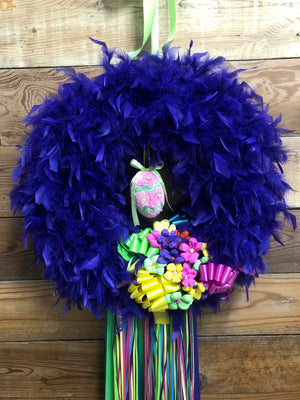 Ooh La La Easter Wreath - Bonnie Harms Designs
