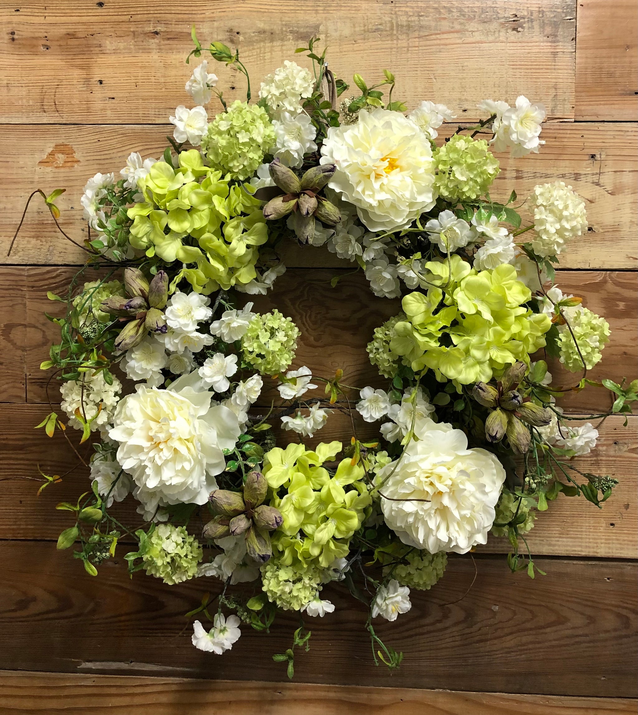 Summer Flowers Wreath