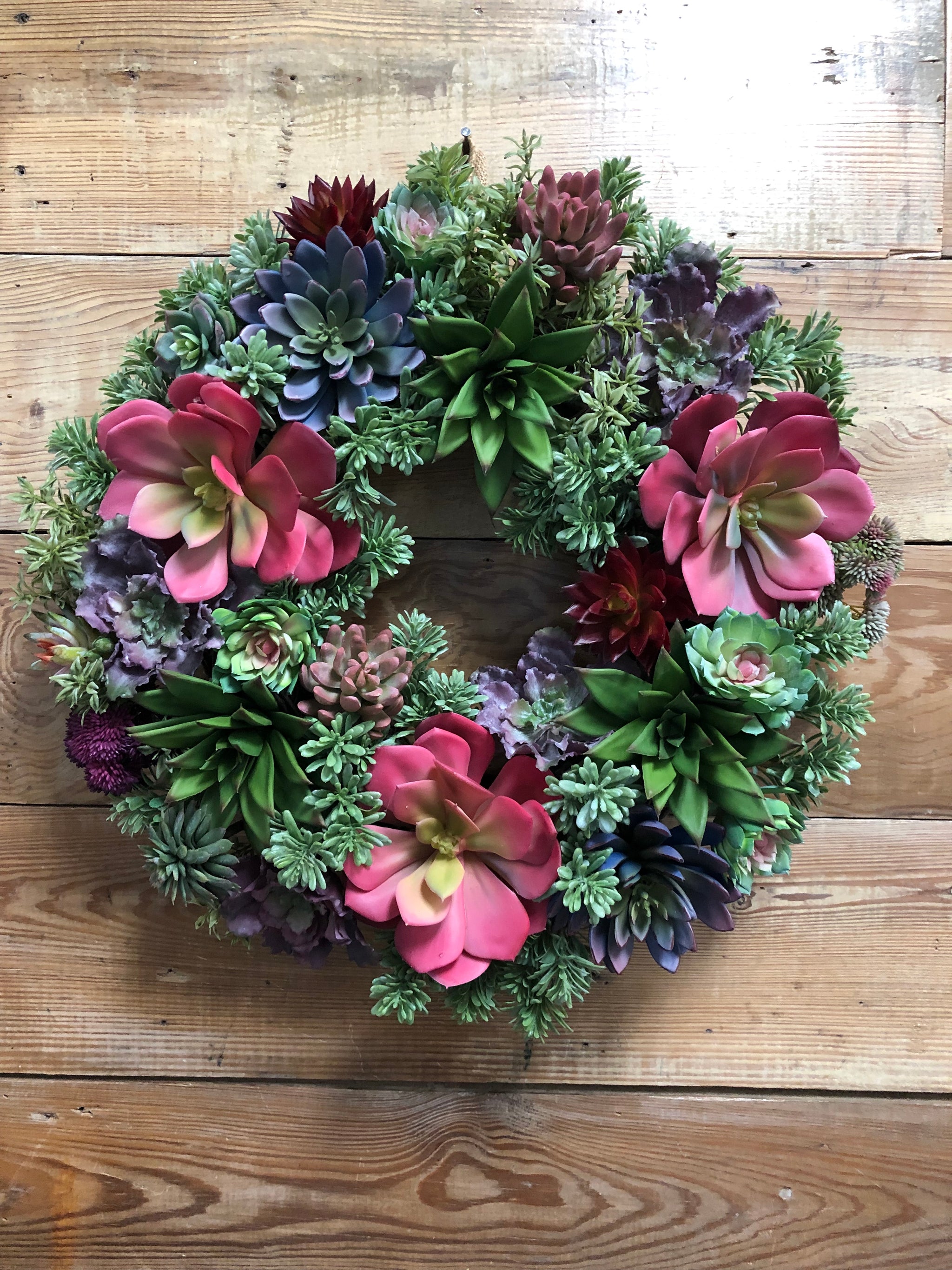 Succulent Wreath