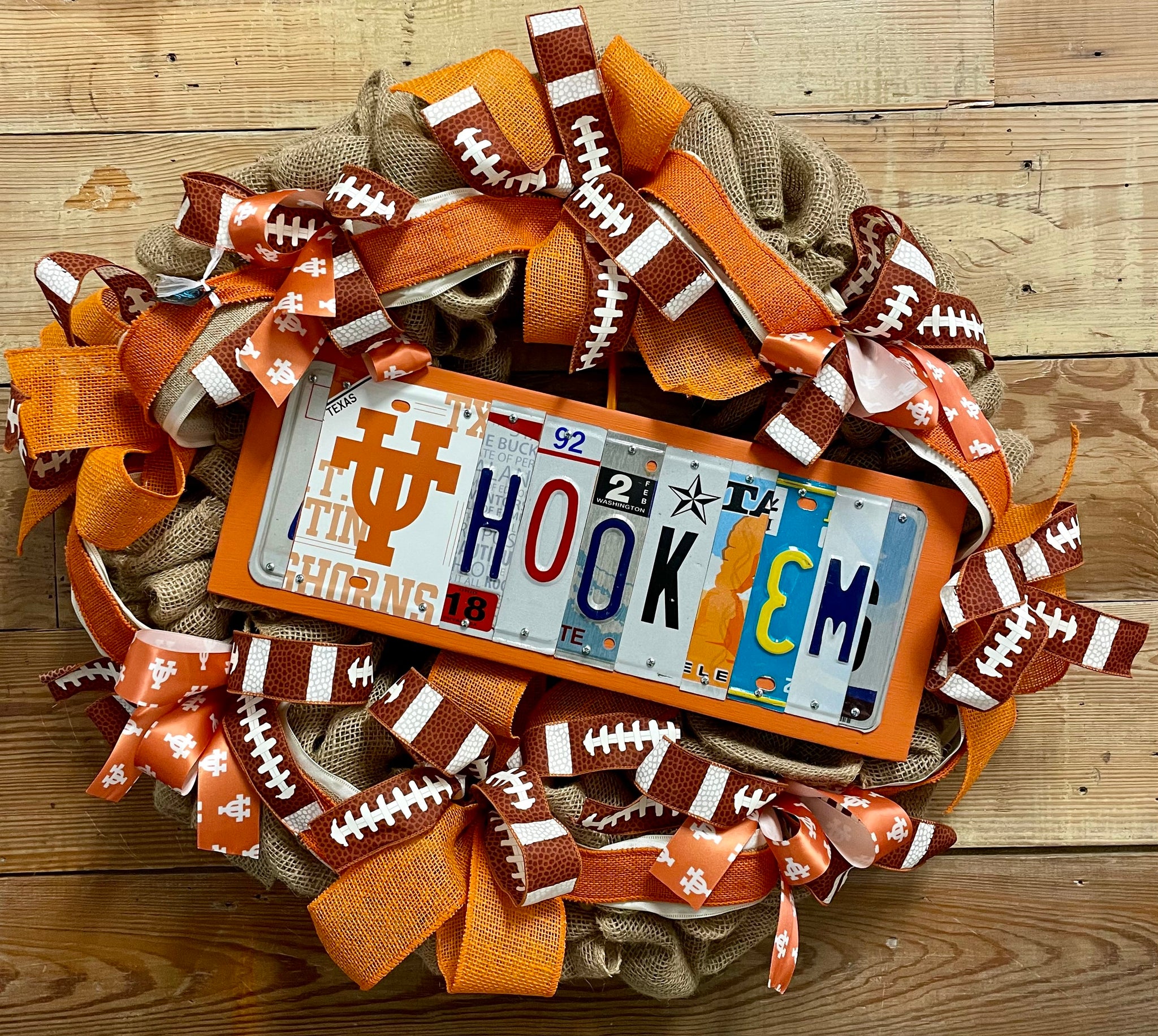 University of Texas Wreath