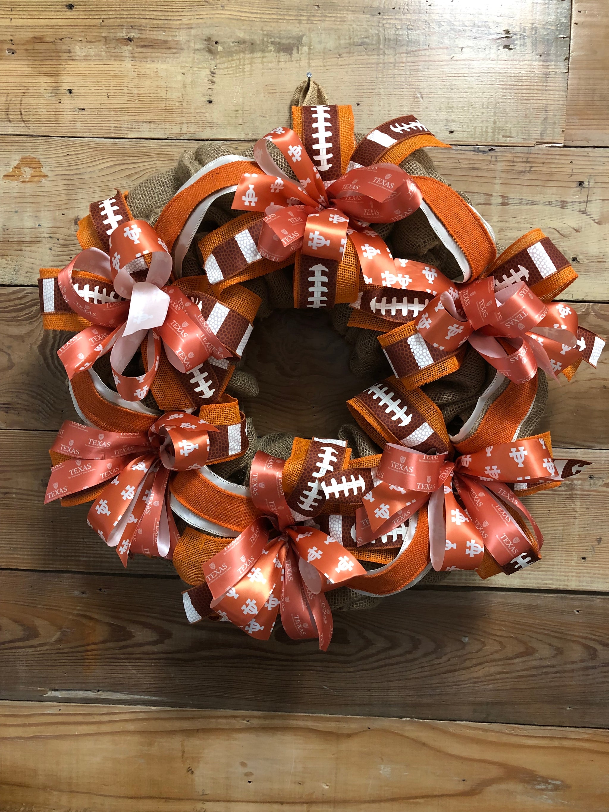 UT Longhorn Wreath
