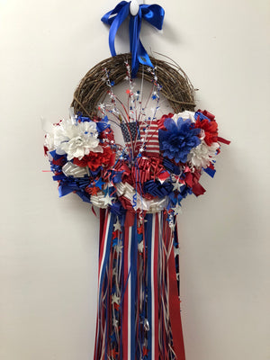 Lovely USA Wreath - Bonnie Harms Designs