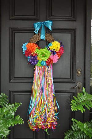 Sweet Caitlin Fiesta Wreath - Bonnie Harms Designs