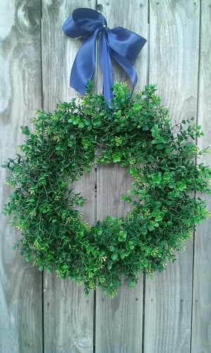 Boxwood Wreath - Bonnie Harms Designs