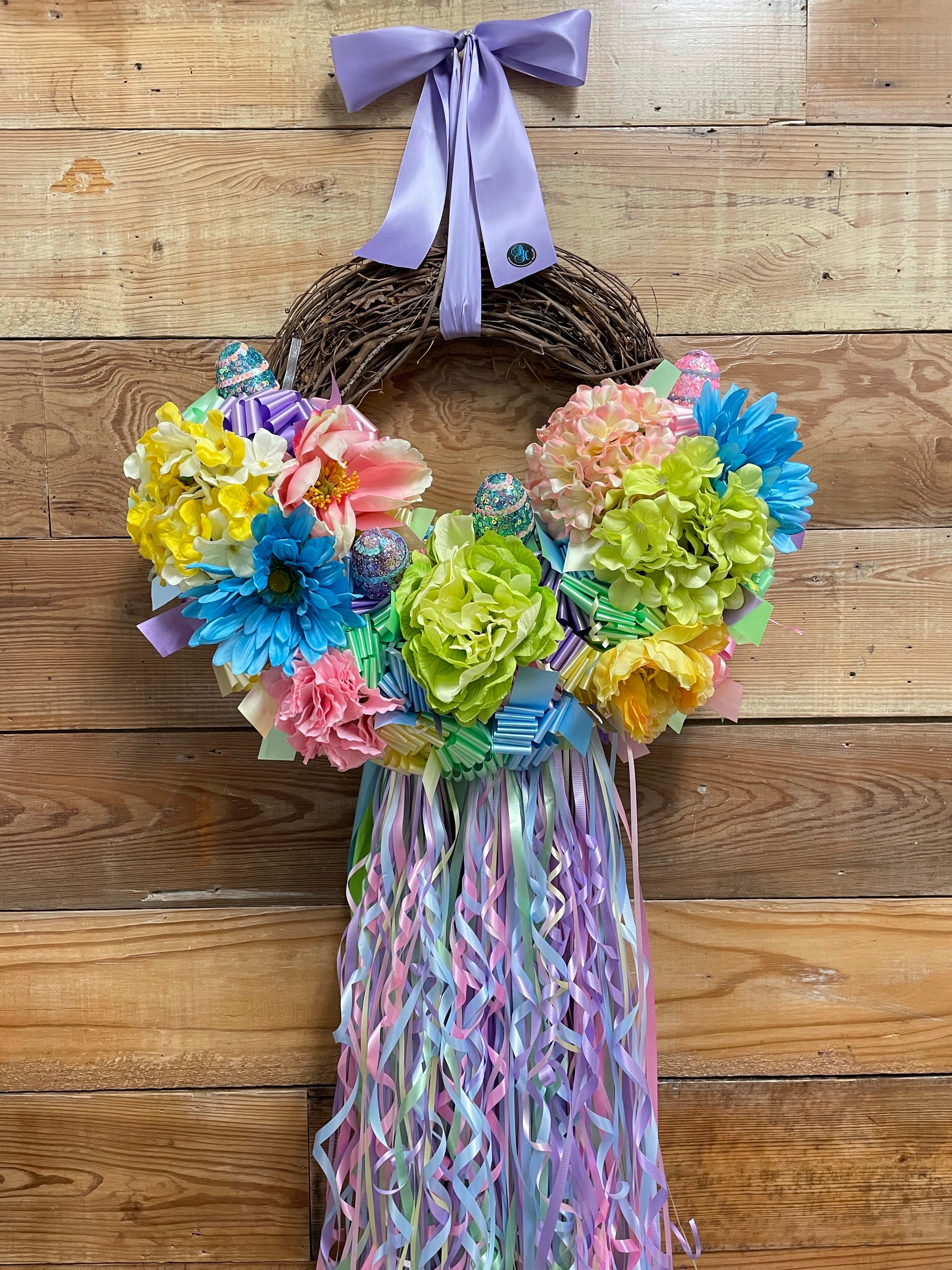 Sweet Caitlin Easter Wreath