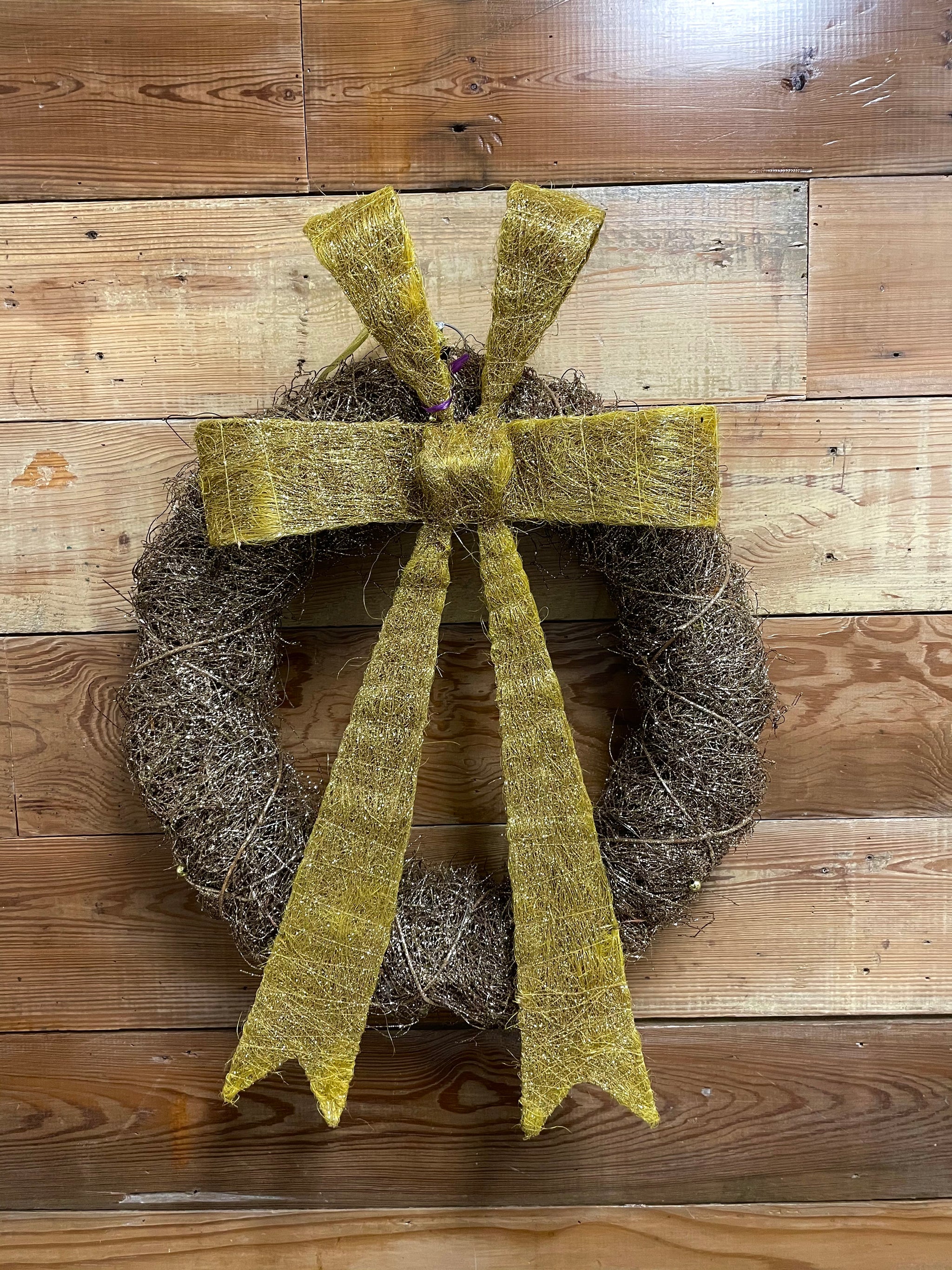 Gold Shimmer Wreath