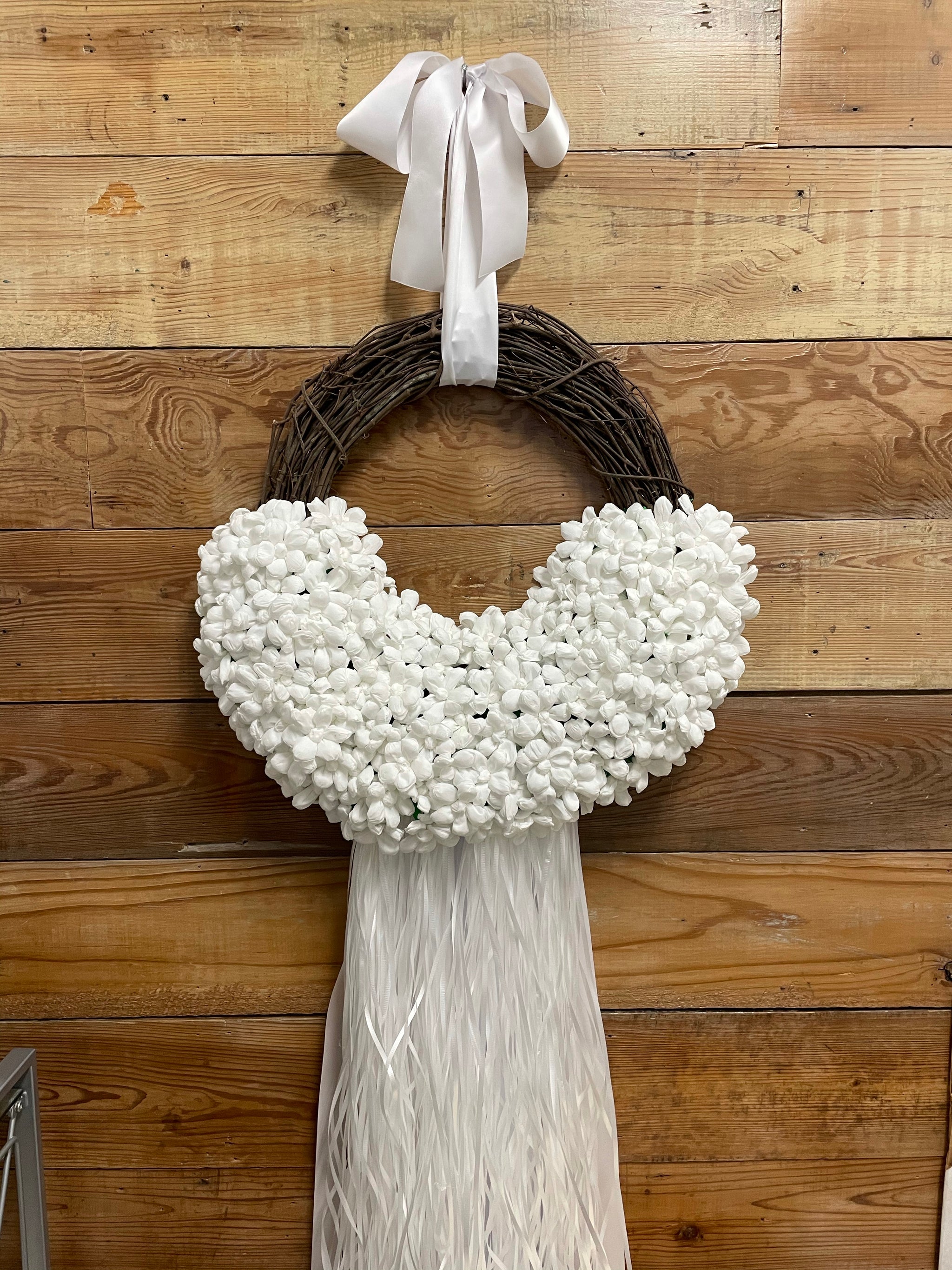 Paper Flower "Wedding Terecita"Wreath