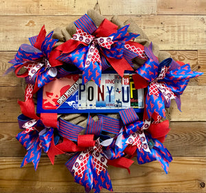 Southern Methodist University Wreath