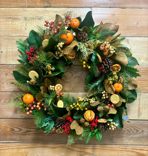 Fall Foliage Wreath