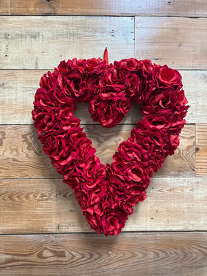 Hearts of Roses Wreath