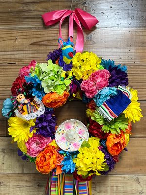 Fiesta de Colores Wreath