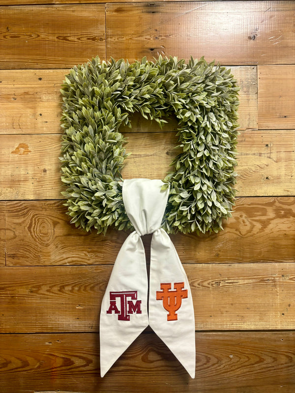 Custom Football Season Wreath