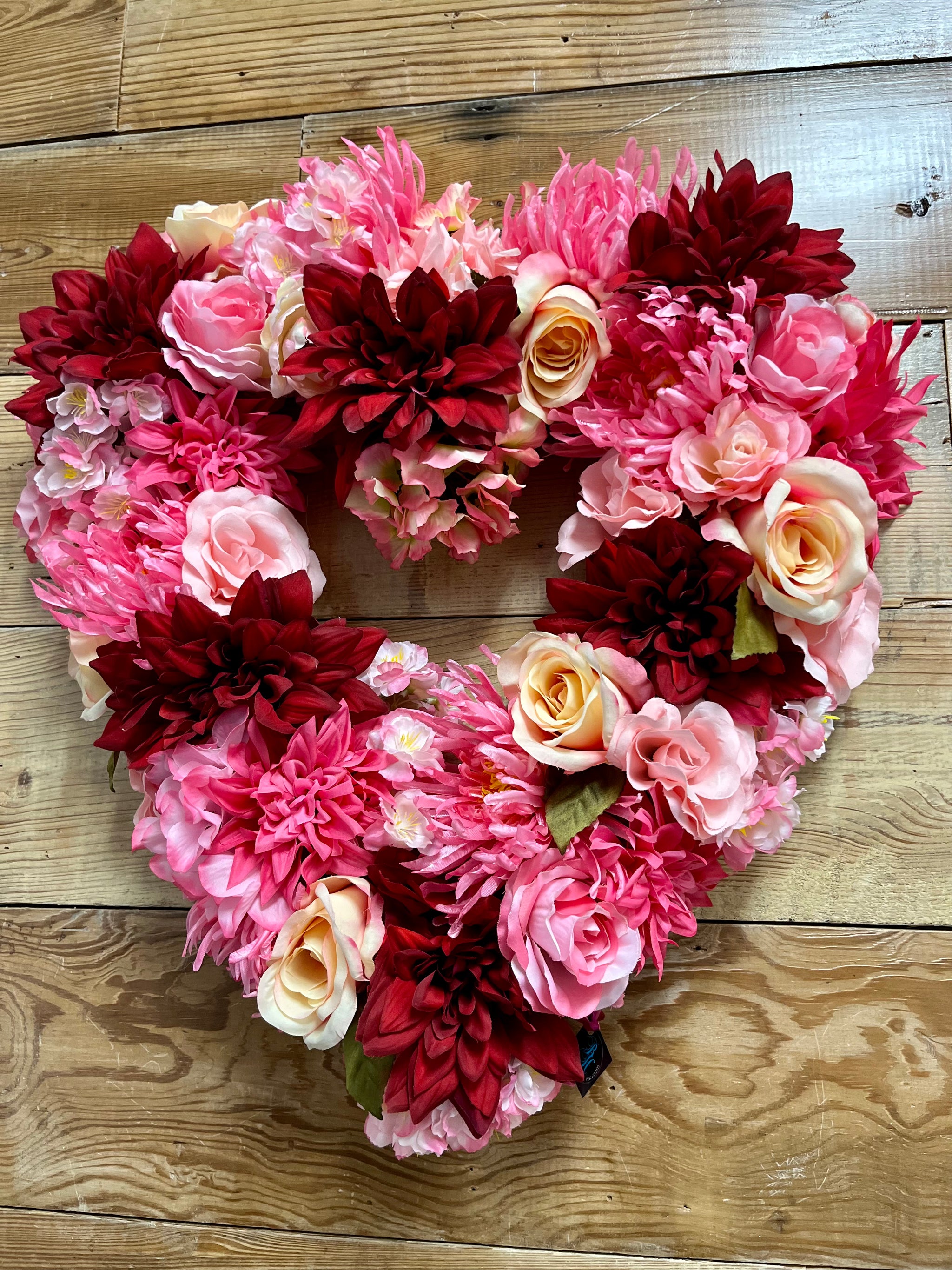 My Sweetheart Valentine's Heart Wreath - Bonnie Harms Designs