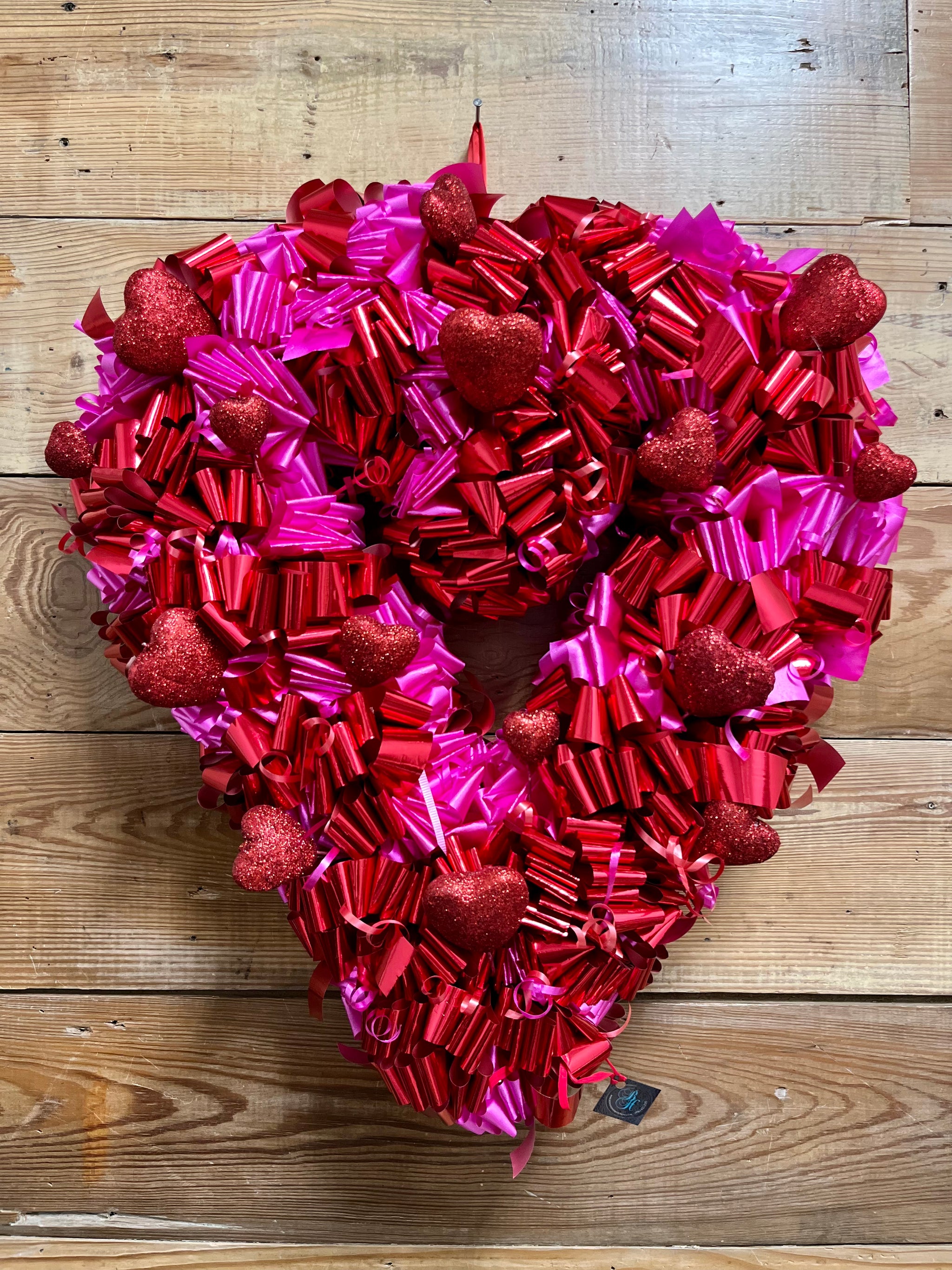 My Sweetheart Valentine's Heart Wreath - Bonnie Harms Designs