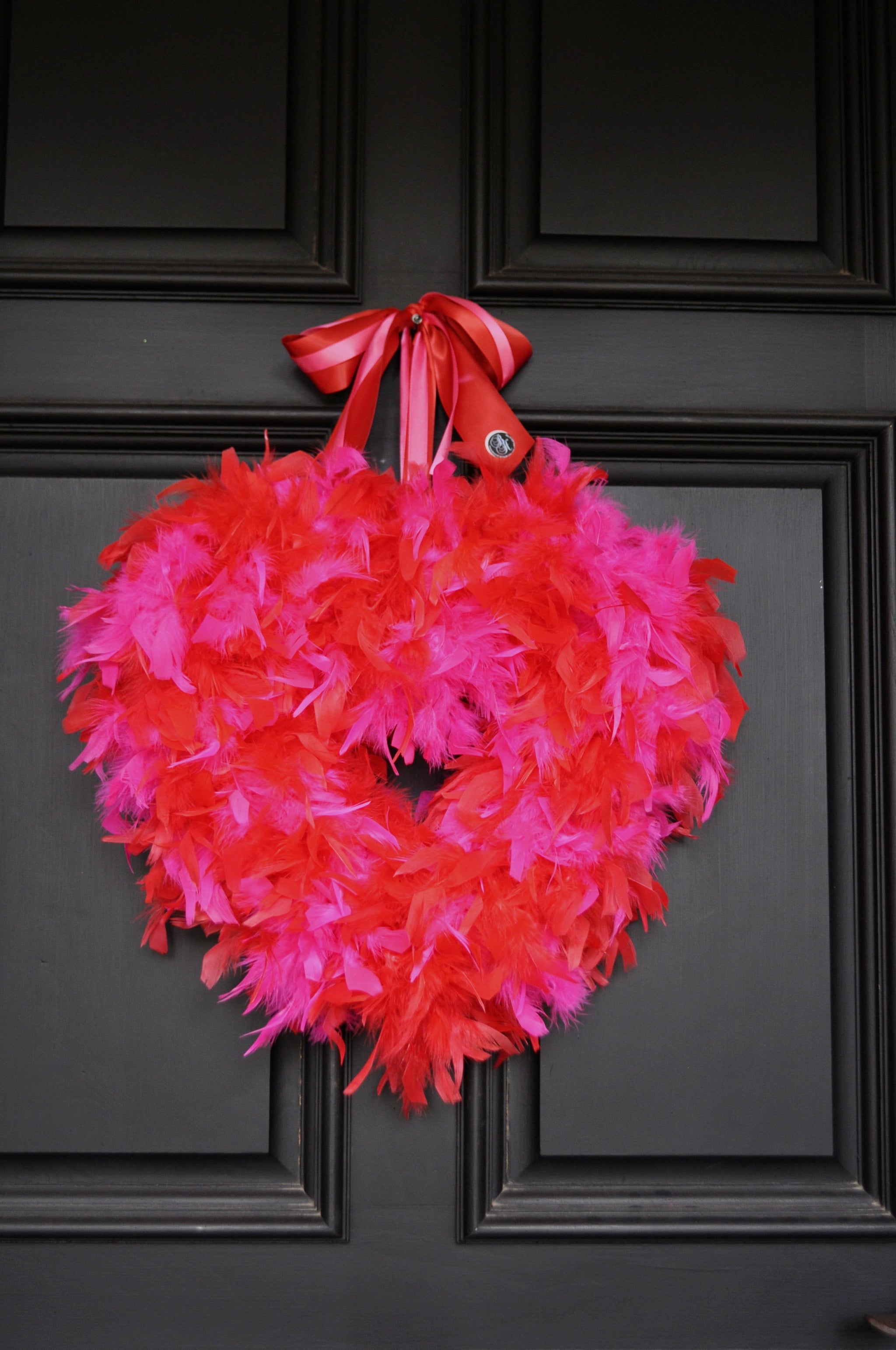 Valentine Wreath, Red Truck Valentine's Wreath,Pink Heart Valentine Wreath, Heart  Wreath, Winter Wreath For Front Door, Sassy Door Wreath