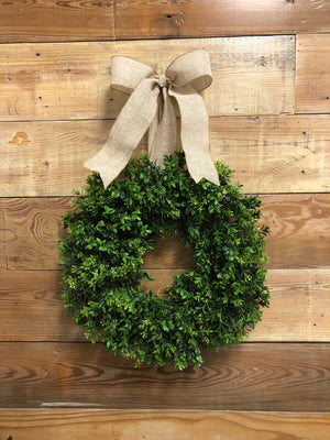 Boxwood Wreath - Bonnie Harms Designs