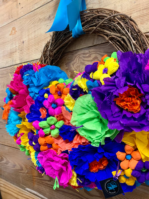 Amazing Grace Fiesta Wreath - Bonnie Harms Designs