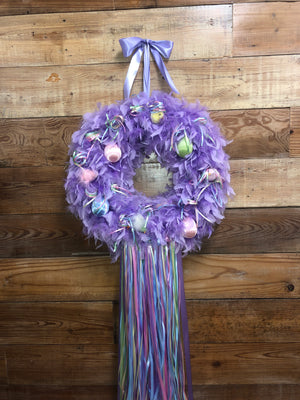 Easter "CHIC" Lavender Wreath - Bonnie Harms Designs