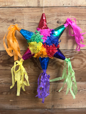 Fiesta Assorted Star Mexican Piñatas - Bonnie Harms Designs