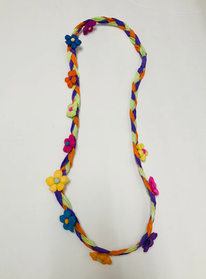 Fiesta Paper Flower Necklaces - Bonnie Harms Designs