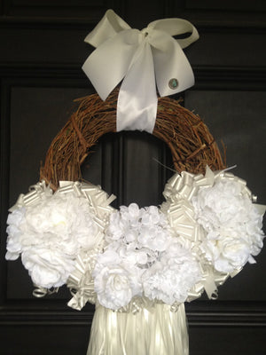 Wedding Wreath - Bonnie Harms Designs