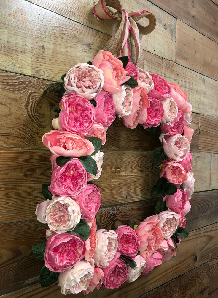 Spring Flower Wreath - Bonnie Harms Designs